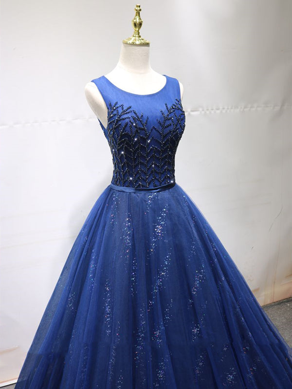 Navy blue prom dresses 2018 new arrivals