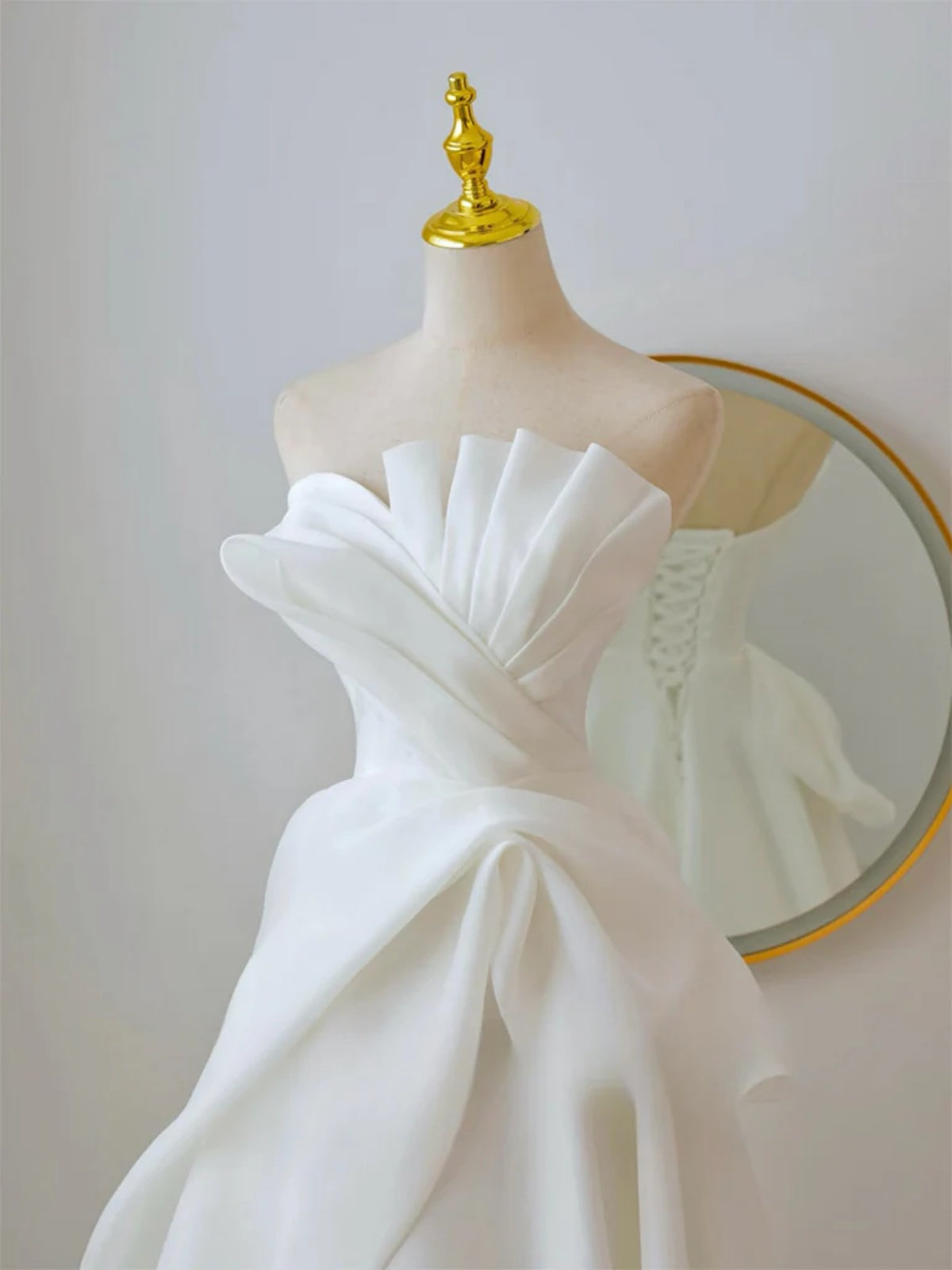 A Line White Wedding Dresses, A Line White Prom Formal Dresses - shegown A Line White Wedding Dresses, A Line White Prom Formal Dresses - shegown