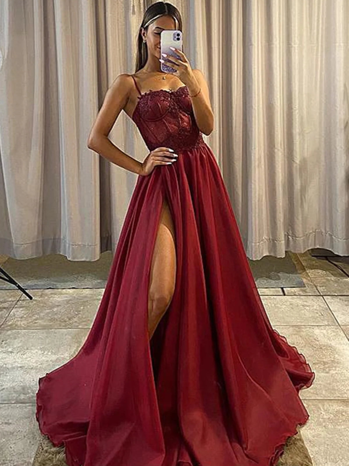 Black Blue Burgundy Long Lace Prom Dresses, Long Lace Formal Evening Dresses Black Blue Burgundy Long Lace Prom Dresses, Long Lace Formal Evening Dresses