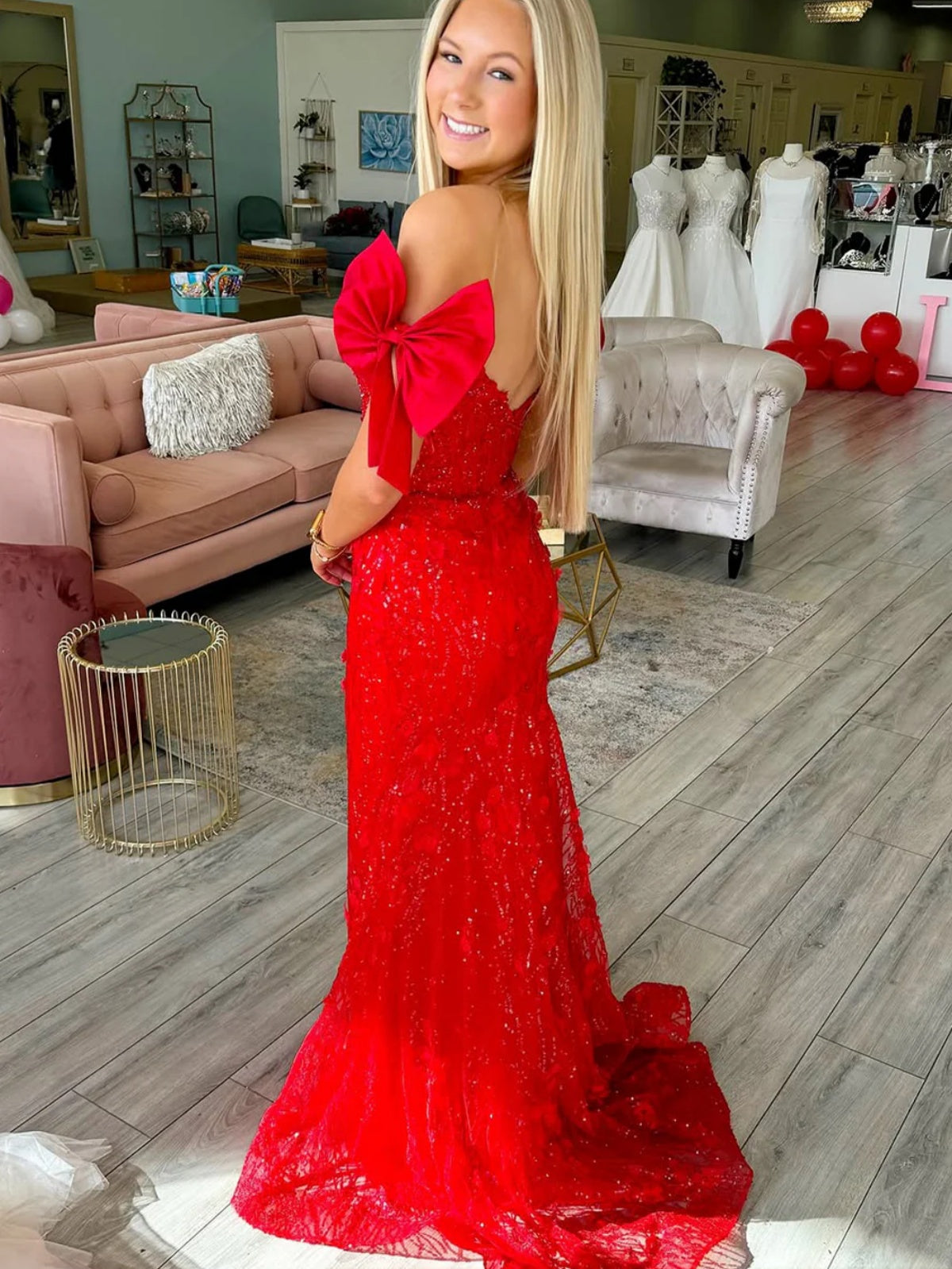 Off the Shoulder Red Mermaid Lace Prom Dresses, Red Mermaid Lace Formal Graduation Dresses Off the Shoulder Red Mermaid Lace Prom Dresses, Red Mermaid Lace Formal Graduation Dresses