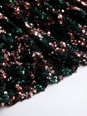 Shiny Short Green Prom Dresses, Shiny Short Green Formal Homecoming Dresses