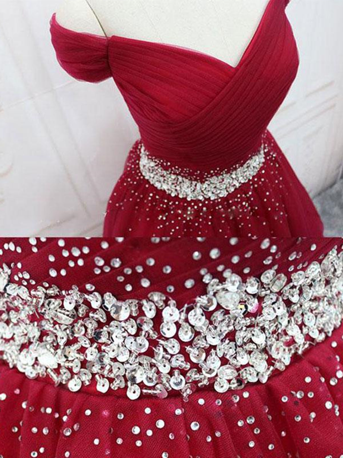 Off the Shoulder Short Burgundy Prom Dresses, Short Wine Red Graduation Homecoming Dresses, US 14 / Custom Color / With Rush+$19.99 Off the Shoulder Short Burgundy Prom Dresses, Short Wine Red Graduation Homecoming Dresses, US 14 / Custom Color / With Rush+$19.99
