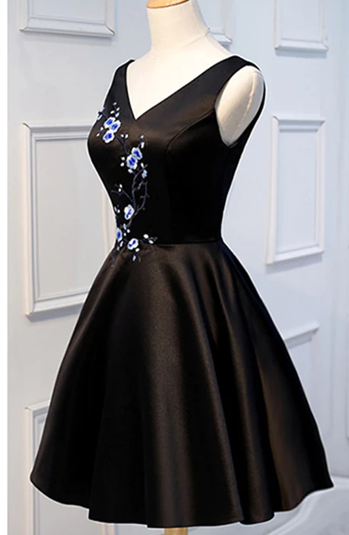Short Black Prom Dresses, Black Short Formal Homecoming Dresses - shegown Short Black Prom Dresses, Black Short Formal Homecoming Dresses - shegown