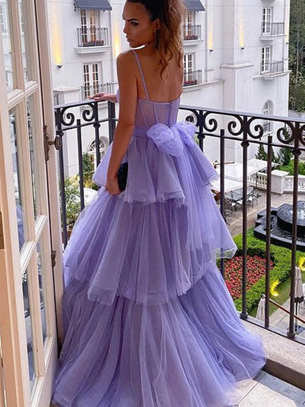 Sweetheart Neck Purple High Low Prom Dresses, Purple High Low Formal Graduation Dresses, US 2 / Custom Color / With Rush+$19.99 Sweetheart Neck Purple High Low Prom Dresses, Purple High Low Formal Graduation Dresses, US 2 / Custom Color / With Rush+$19.99