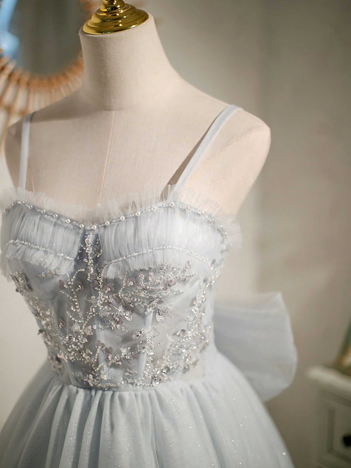 Sweetheart Neck Short Gray Tulle Prom Dresses, Short Grey Tulle Formal Graduation Dresses Sweetheart Neck Short Gray Tulle Prom Dresses, Short Grey Tulle Formal Graduation Dresses
